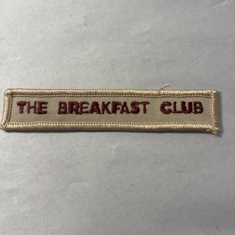 The Breakfast Club 1985 Movie Classic John Hughes Iron On Sew On Patch - Picture 2 of 6
